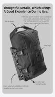 Rhinowalk-bolsa para horquilla delantera de bicicleta, resistente al agua, de liberación rápida, para Mtb, carretera, grava, almacenamiento de ciclismo, soporte de hasta 15Kg - details 12