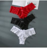 Bragas de Encaje Sexy para Mujer, Ropa Interior Bonita con Espalda en T, Señora, Sujetador de Talla pequeña para Navidad Especial - details 9