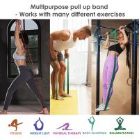 Banda de resistencia física de 5 ~ 120 libras, entrenamiento de agilidad de boxeo, equipo de gimnasio, accesorios de Yoga y Pilates, banda de goma para gimnasio en casa - details 2