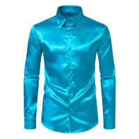 Camisas de hombre Casual Slim Fit Party Ropa formal para hombre - details 3