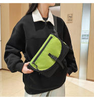 Bolsa cruzada para gimnasio y Fitness, bandolera de almacenamiento grande, bolsa de pecho para ir de compras, ligera, para viajes al aire libre, ciclismo y senderismo - details 3