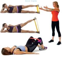 Bandas de resistencia TPE para deporte y Fitness, bandas elásticas con lazo de goma, cinturón expansor de entrenamiento de fuerza, equipo de gimnasio y Yoga en casa - details 5