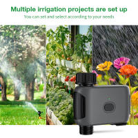 Sistema de riego de jardín WiFi, temporizador de agua de riego inteligente, Control por aplicación, válvula de agua de aspersor temporizado, temporizador programable de 1 zona - details 3