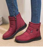Women Boots 2021 New Winter Shoes For Women Snow Boots Low Heels Botas Mujer Keep Warm Waterproof Ankle Boots Winter Botte Femme - details 2