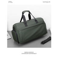 Bolsa deportiva para Fitness con bolsillo para zapatos, bolso para ordenador portátil para viajes al aire libre, negocios, viajes, bolso de hombro grande y húmedo para larga distancia - details 12