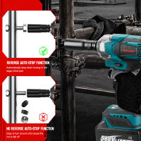 Llave de impacto eléctrica sin escobillas ONEVAN 1200N.M de 1/2 pulgada, destornillador eléctrico inalámbrico, herramienta eléctrica para batería de 21V 18V - details 2
