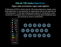 Blackview W70 Pro Sport Smartwatch, pantalla HD de 2.01'' TFT reloj inteligente resistente para exteriores con iluminación LED de emergencia, llamadas Bluetooth, brújula - details 29