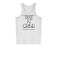 Summer Running Basketball Tight-fitting Gyms Sports Men's Quick-drying Mesh Printed O-neck Vest 2 Colors - details 9