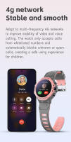 VALDUS 2025 Nuevo VK55 4G Reloj inteligente para niños Posicionamiento GPS Valla electrónica Llamada de emergencia SOS Tarjeta SIM WIFI Videollamada HD Cámara de 0,3 Mpix Reloj despertador Hombres Mujeres Niños Reloj inteligente - details 1