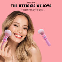 Vibrador eléctrico del cepillo del maquillaje recargable del silicón de la vibración de la frecuencia del resplandor 10 con privacidad fuerte - details 5
