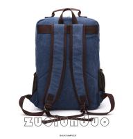 Mochila de lona Vintage para hombre, bolso de hombro de viaje de gran capacidad, mochilas escolares para adolescentes, mochila para ordenador portátil - details 22