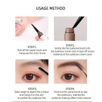 Gel Pomada para Cejas Impermeable Duradero Tinte Alto para 3 Colores Herramienta de Cuidado de la Piel Facial con Pincel - details 9