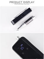 Máquina de perforación de uñas recargable portátil KADS 35000rpm con pantalla LCD profesional para manicura con batería normal de buenos peligros - details 6