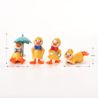Figuras DIY, manualidades, juguetes, miniaturas, modelo bonito, adorno de pato, Mini decoración de paisaje de resina para decoración del hogar, suministros, regalos - details 7