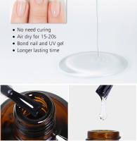 Base de Esmalte de Uñas Arte Clavo 15ml Secado Rápido Agente de Limpieza para Gel UV Sin Ácido Bajo el Equilibrio - details 5
