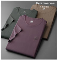 Camisetas de hombre Camiseta de manga corta con cuello redondo a rayas - details 6