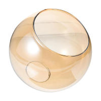 Reemplazo de pantalla de lámpara de globo de vidrio E27, cubierta de pantalla de lámpara de vidrio ámbar transparente E26, apertura de 43mm y 46mm para decoración de accesorios de iluminación - details 4
