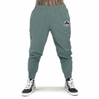 Men Casual Knitting Quick Dry Pants with Drawstring Pocket Training Jogging Fitness Pant Gym Bodybuilding Workout Loose Trousers - details 13