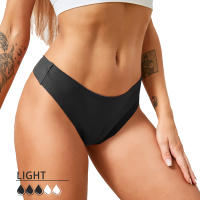 Ropa interior menstrual femenina de 4 capas de gran tamaño con absorción de flujo pesado, ropa interior fisiológica a prueba de fugas, 1 pieza. - details 25