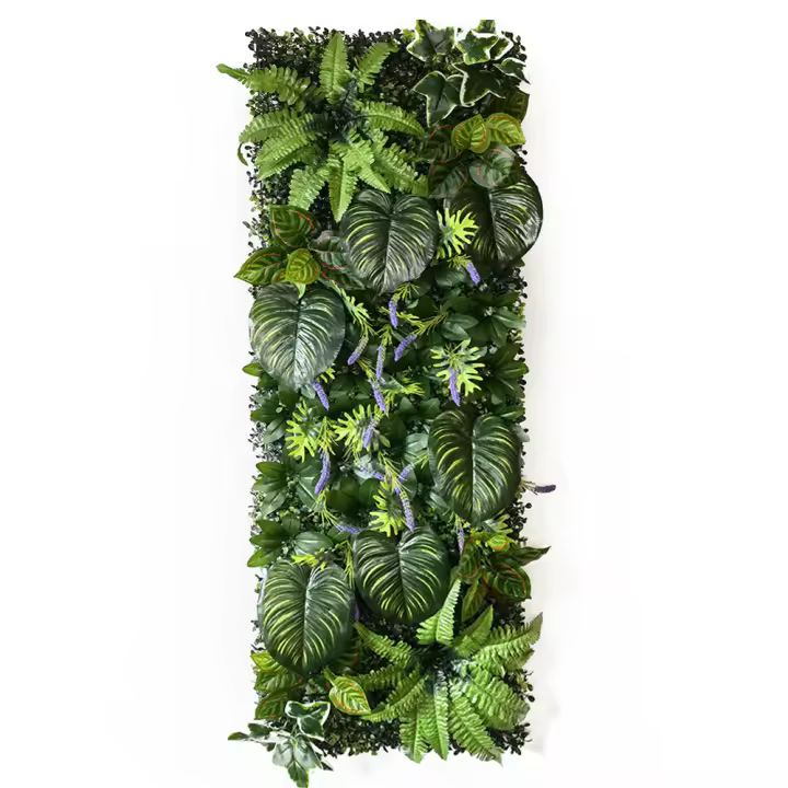 Planta Artificial, fondo de césped, pared, hierba, decoración de boda, alfombra verde adecuada para decoración de jardín interior y exterior - 1