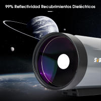 Telescopio Astronómico SVBONY MK105 Maksutov-Cassegrain OTA Reflectividad 99% Revestimientos Dielectricos Para Buena Visión y Aplicaciones Speciales - details 3