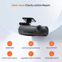 Versión Global 70mai Dash Cam M310 Resolución 1296P 130 ° FOV Control de Voz Inteligente Compatible con Vigilancia de Estacionamiento 24H Visión Nocturna 70mai M310 DVR para Auto - details 0
