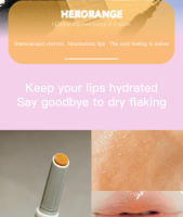 Labial Sólido de Gelatina Azul Hidratante, Nutritivo, Reparador para Labios Secos - details 1