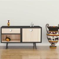 Pomos de cerámica para cajones, tiradores en forma de corazón con 3 tornillos de tamaño, para muebles de cocina y armario - details 4