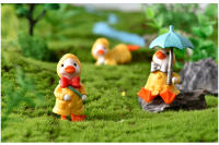 Figuras DIY, manualidades, juguetes, miniaturas, modelo bonito, adorno de pato, Mini decoración de paisaje de resina para decoración del hogar, suministros, regalos - details 4