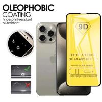 Protector de Pantalla de Vidrio Templado 9D 5Pcs para iPhone 13, 11, 12, 15, 14 Pro Max, 8 Plus - details 3
