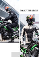 LYSCHY Chaqueta de Moto de Malla Transpirable de Verano para Hombre, Anticaída y Resistente al Desgaste, con Equipo de protección incorporado - details 17