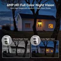 Cámara de Seguridad 5G 6MP Visión Nocturna Infrarroja Seguimiento Automático AI Impermeable - details 5