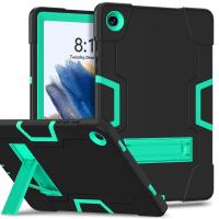 Funda de Silicona PC para Samsung Tab A9 Plus con Correa Portátil Ajustable Resistente a Golpes y Caídas Diseño Geométrico Estilo de Montaje en Escritorio - details 12