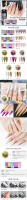 Mirror Nail Powder Sequins Pink Gold Silver Champagne UV Gel Polish Chrome Dust Metallic Effect Pigment Decoration - details 0