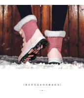 KAMUCC New Women Boots Women's Winter Boots Shoes Woman Snow Boots Women's Boots Winter Boots for Women Winter Shoes Ankle Boots - details 3