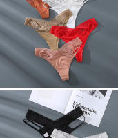 Ropa Interior con Espalda en T para Mujer y Niña, Bragas de Algodón para Talla Pequeña, Sujetador con Tela transpirable - details 13