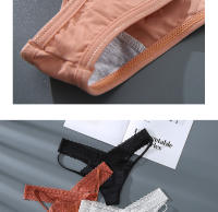 Ropa Interior con Espalda en T para Mujer y Niña, Bragas de Algodón para Talla Pequeña, Sujetador con Tela transpirable - details 12