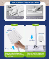 BOOMJOY Mini Fregona 4 Piezas, Paño de Repuesto, Ventana de Vidrio, Herramientas de Limpieza - details 4