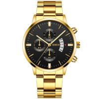 Reloj para hombre Reloj de cuarzo militar con tres ojos - details 4