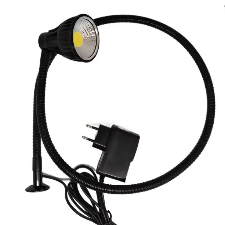 LUZES DE MÁQUINA INDUSTRIAL LED CON ENCHUFE UE DE 220V 10W - 1