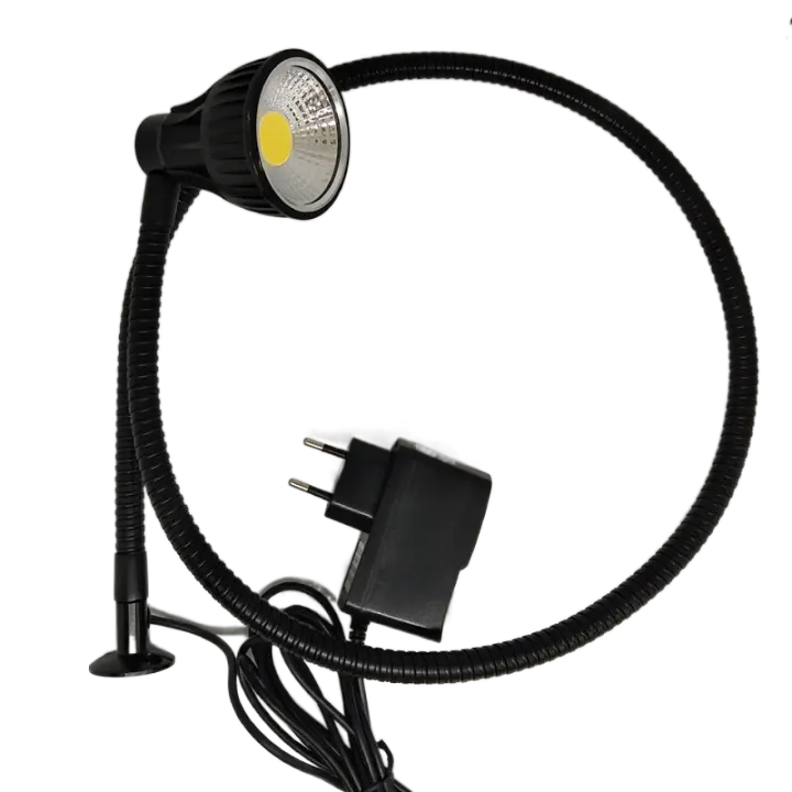 LUZES DE MÁQUINA INDUSTRIAL LED CON ENCHUFE UE DE 220V 10W - 1