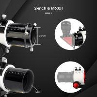 Telescopio SVBONY SV550 con Lente Triple APO F6 de 80mm y Corrector de Campo SV209 para Astrofotografía de Cielo Profundo bundle de 1.0X - details 9