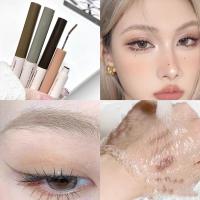 Crema de Cejas de Tinte Líquido Impermeable Mascarilla Fina Natural Gris Marrón - details 5