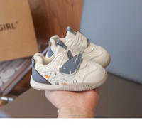 Zapatillas de Niños de Cuero Gris Zapatos de Caminar para Niños y Niñas con Hebilla - details 8