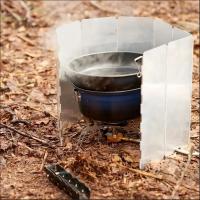 Parabrisas de horno plegable ultraligero de aleación de aluminio de 8 paneles/10 paneles, adecuado para acampar al aire libre y hacer picnic - details 4