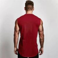 Camiseta de Algodón para Entrenamiento Cómodo para Hombres Equipo de Entrenamiento Transpirable para Verano Patrón Impreso Cuidado del Textil Moda para Hombres - details 8