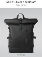 Heroic Knight-mochila enrollable impermeable para hombre y mujer, morral de viaje expandible con carga USB, bolso para portátil de gran capacidad - details 16