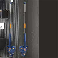 Mopa de Triángulo Ajustable de 360 Grados Limpiador de Ventanas de Microfibra Autogiratorio - details 19