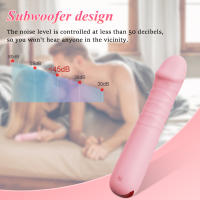 Vibrador Telescópico de Silicona Suave 10 Modos de Estimulación para Mujeres - details 3