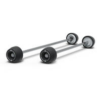 Para Triumph Street Triple 765 S RS Street Triple 660S 2007-2023 motocicleta eje delantero y trasero horquilla deslizadores de choque protección de rueda - details 5